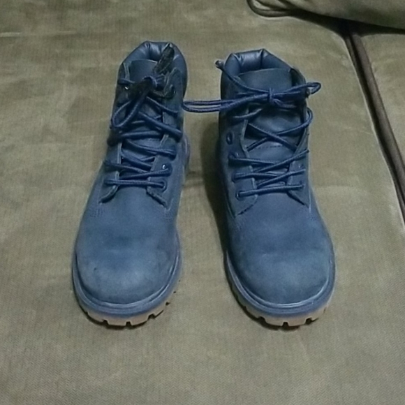 boys navy timberland boots